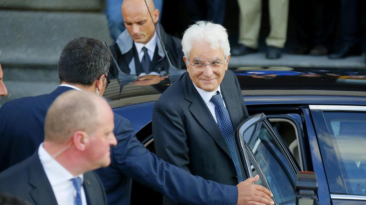 Il presidente Sergio Mattarella affascinato da Toulouse Lautrec e da Palazzo Blu