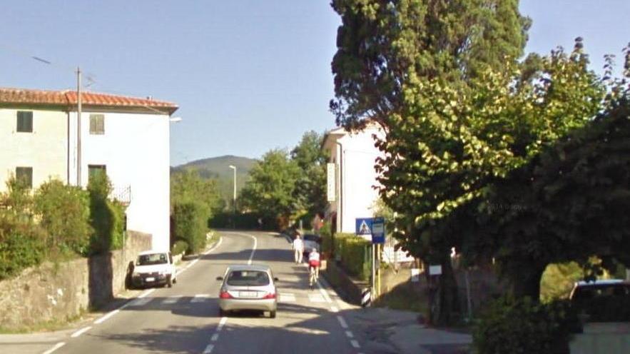 Il luogo dell'incidente, sulla Modenese