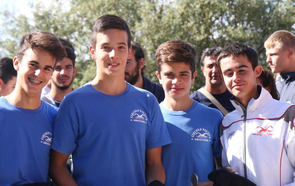 Circolo nautico, sull’Omodeo bella gara dei canottieri baby