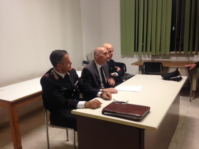 Un momento dell'incontro a Orentano