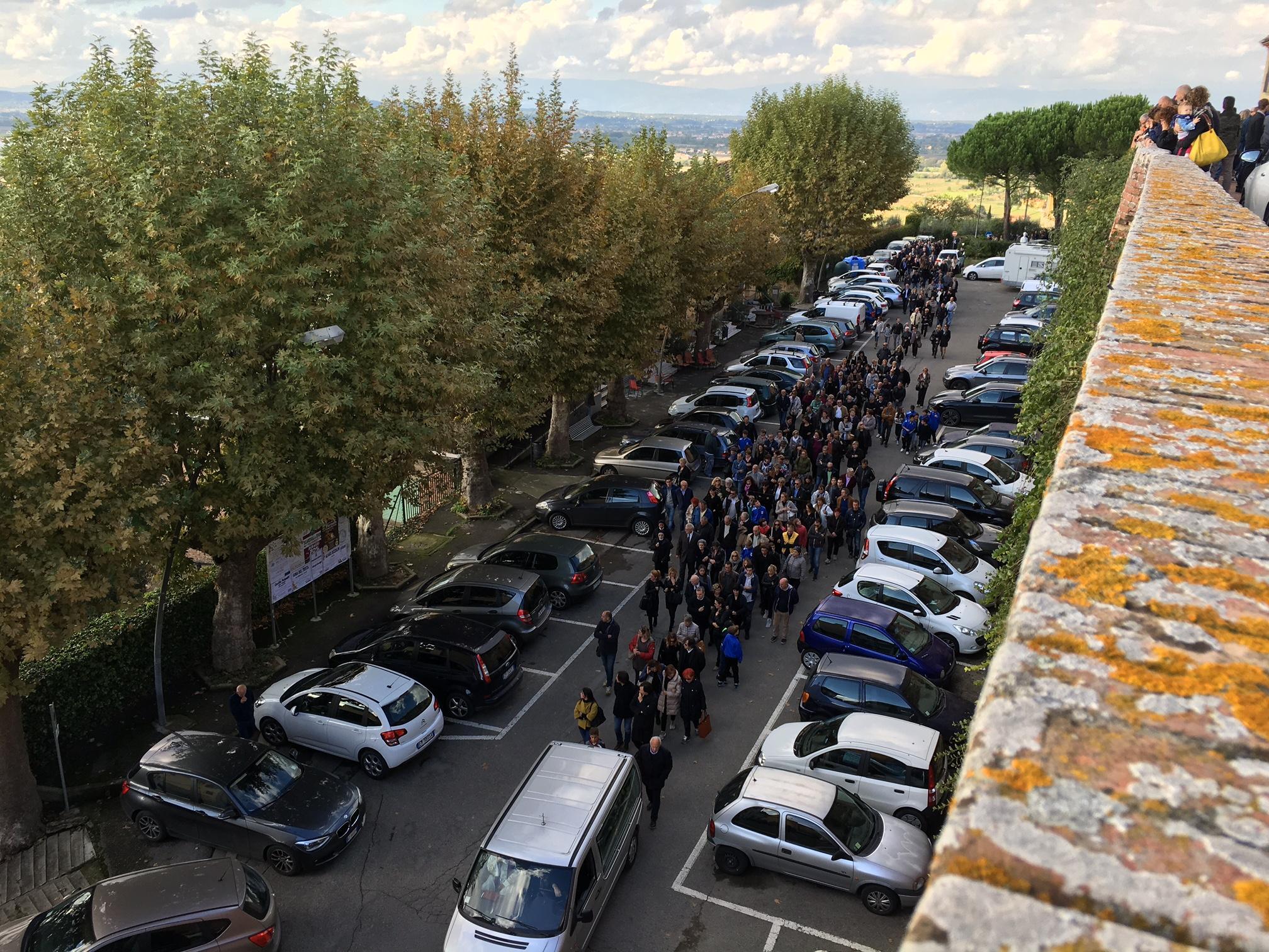 Il corteo funebre