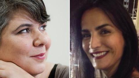 Michella Murgia e Francesca Barracciu (foto dei rispettivi profili Twitter)