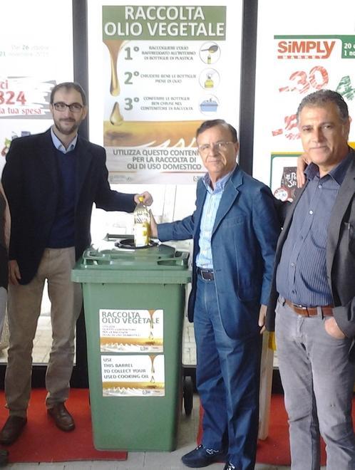 Olio esausto, punto di raccolta ad Albinia 