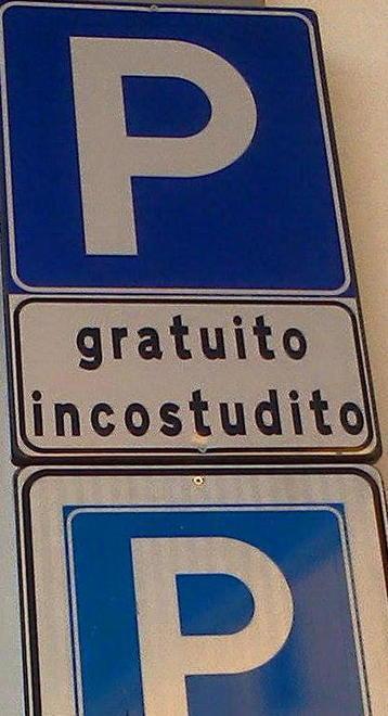 Il parking coperto piace ai massesi Nonostante il refuso