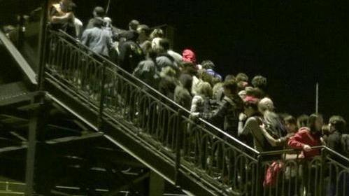 La stazione si prepara all’assalto