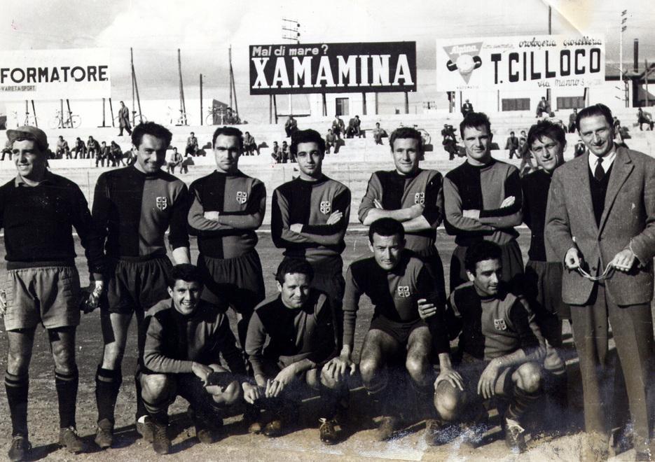 Stadio dedicato al grande Silvio Piola, per 4 anni allenatore del Cagliari in B 