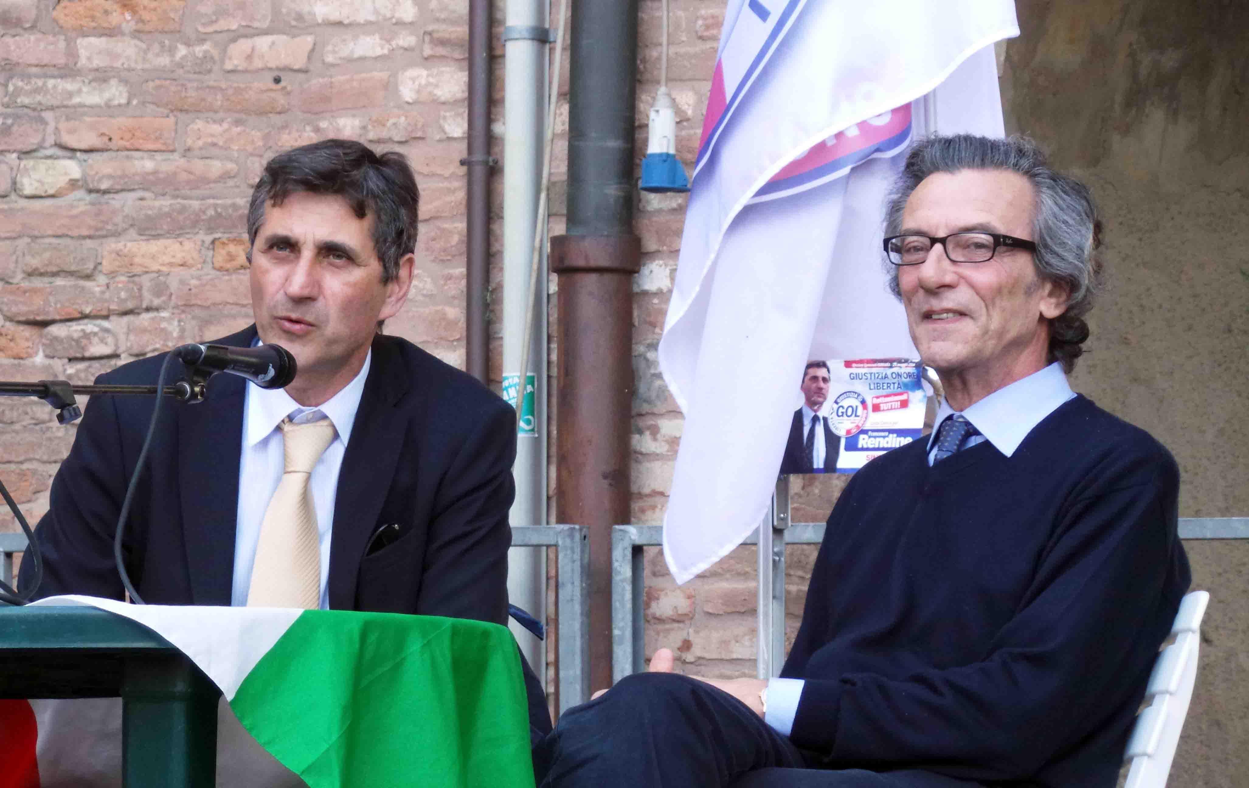 Francesco Rendine e Massimo Masotti (Gol)