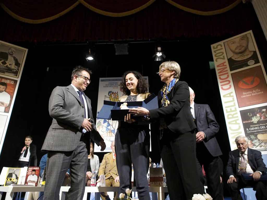 Un momento della premiazione