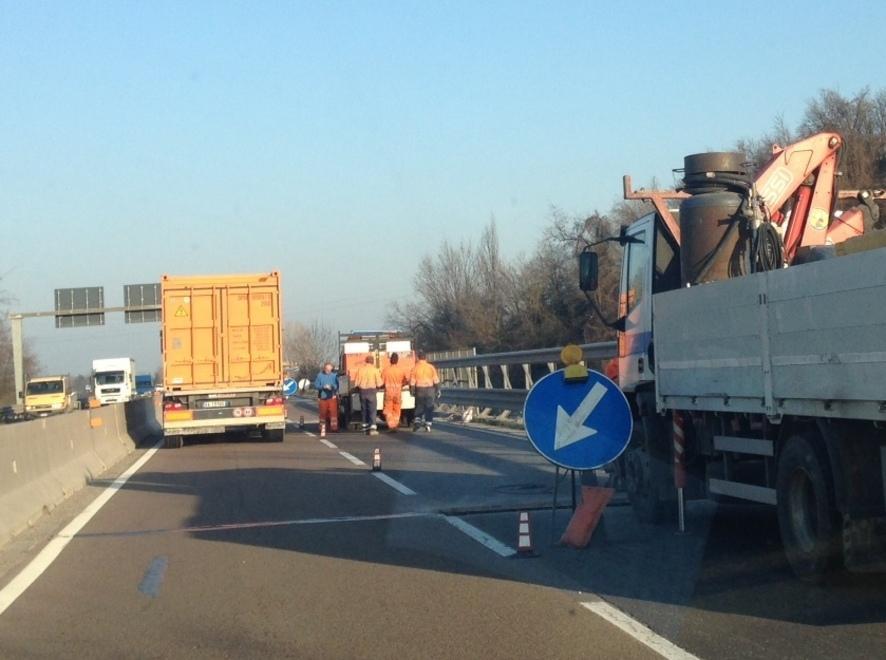Nuovi lavori sul ponte, il primo giorno è un’odissea 