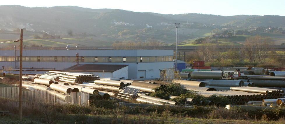 Una panoramica dello stabilimento della Tekva