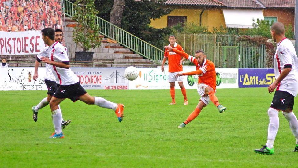 Il fiuto del gol di bomber Sinigaglia premia il carattere degli arancioni
