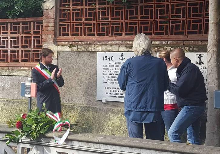 Inaugurata la lapide ai caduti del mare