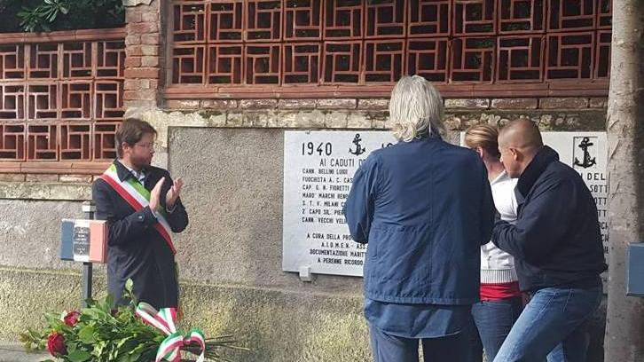 Inaugurata la lapide ai caduti del mare
