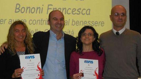 Avis, premi ai donatori e servizi riorganizzati