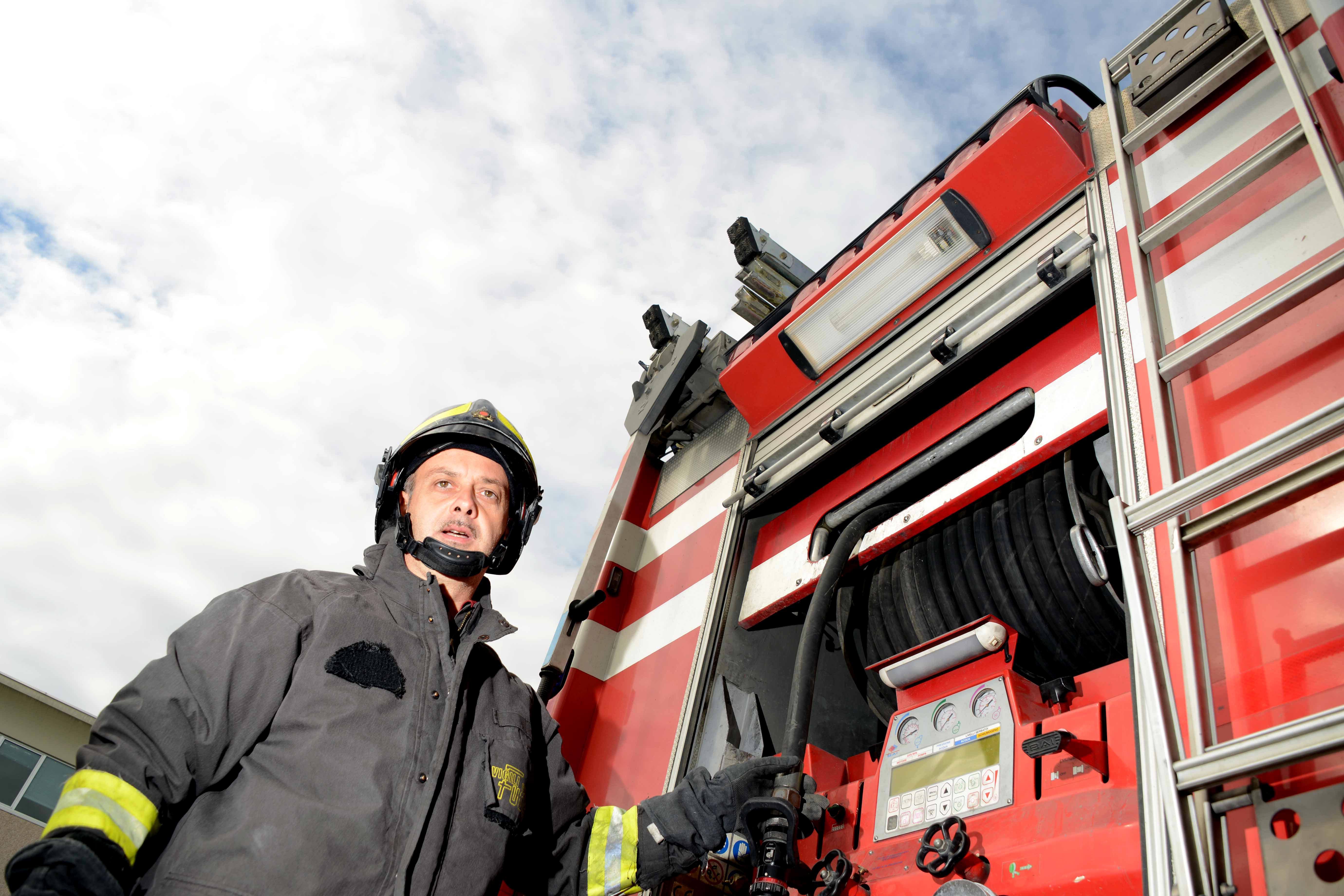 Vigili del fuoco (foto di archivio)