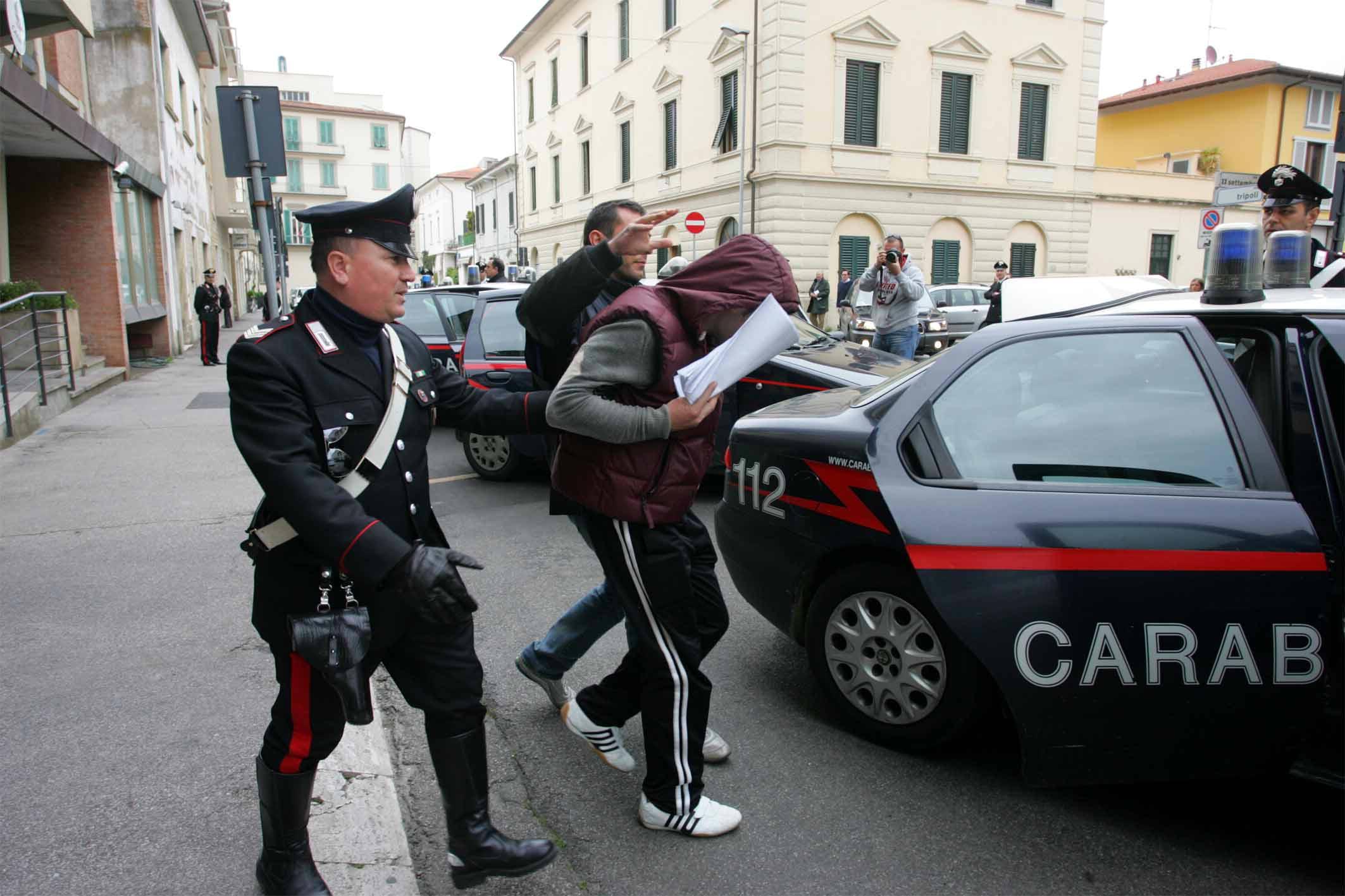 Un arresto dei carabinieri (foto d'archivio)
