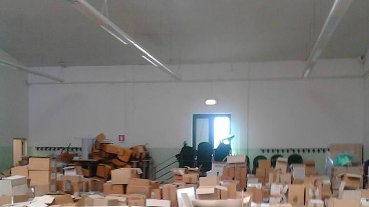 Il "magazzino" con i libri della Sapienza trovato dagli studenti