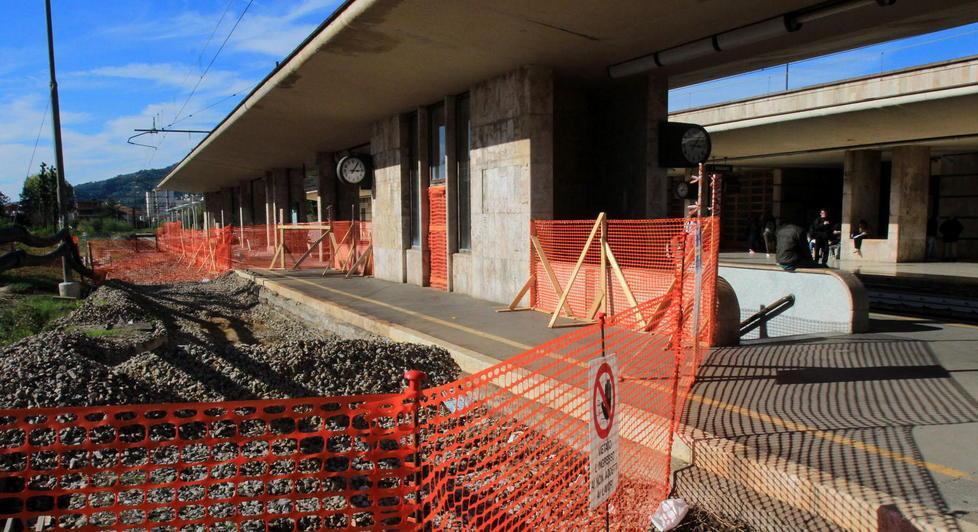 Stazione di Montecatini, sottopasso fino a via Cividale 