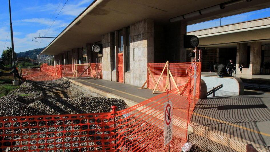 Stazione di Montecatini, sottopasso fino a via Cividale