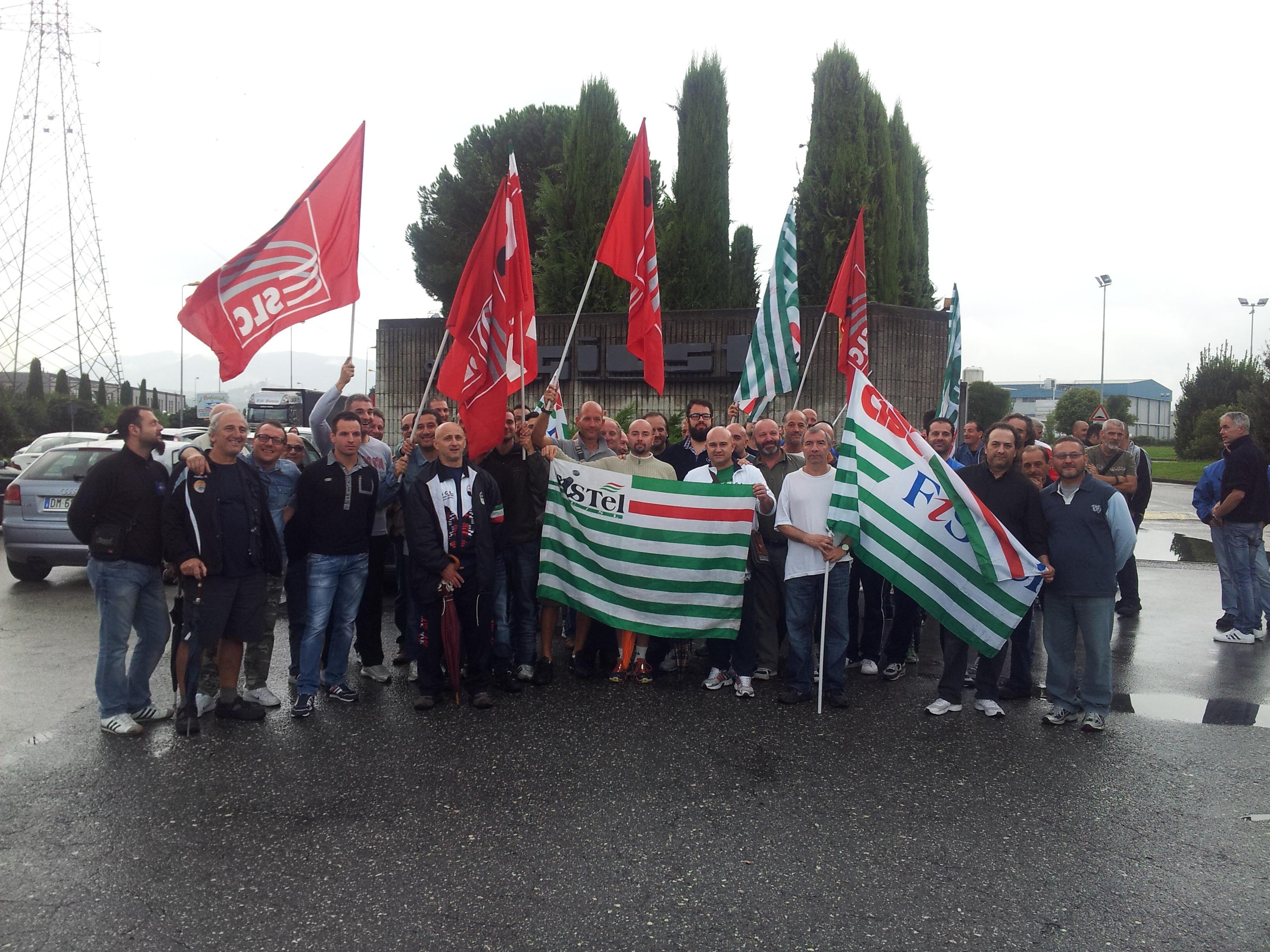 Protesta alla Ondulati Giusti