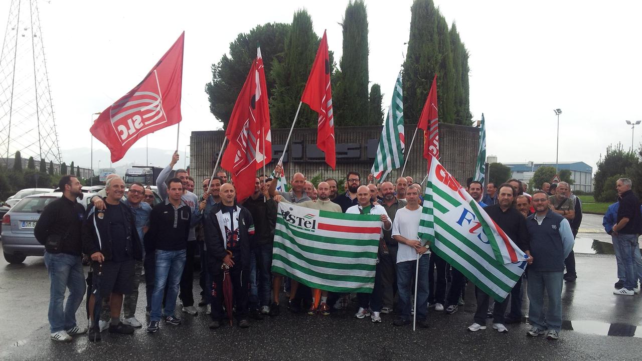 Protesta alla Ondulati Giusti