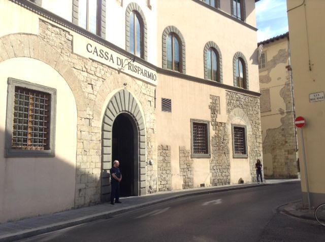 La sede della Popolare di Vicenza in via degli Alberti