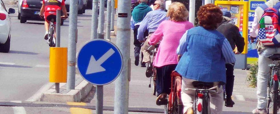 Piste a Cona e in via Bologna Collegamenti con la Destra Po