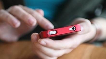 Un telefono cellulare in una foto d'archivio