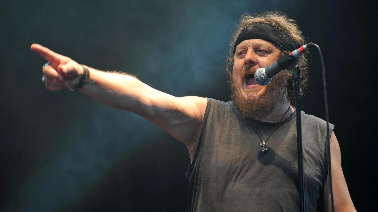 Il cantante Zucchero Fornaciari