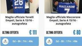 La maglia degli azzurri in aiuto dei bambini