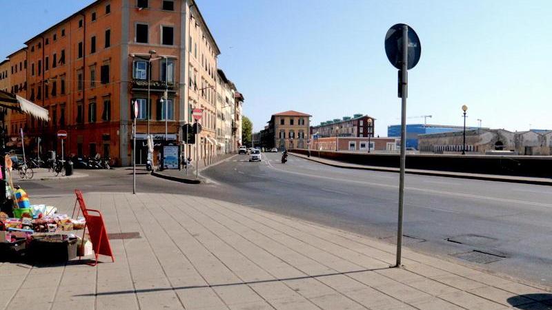 L'area dove sarà realizzata la rotatoria