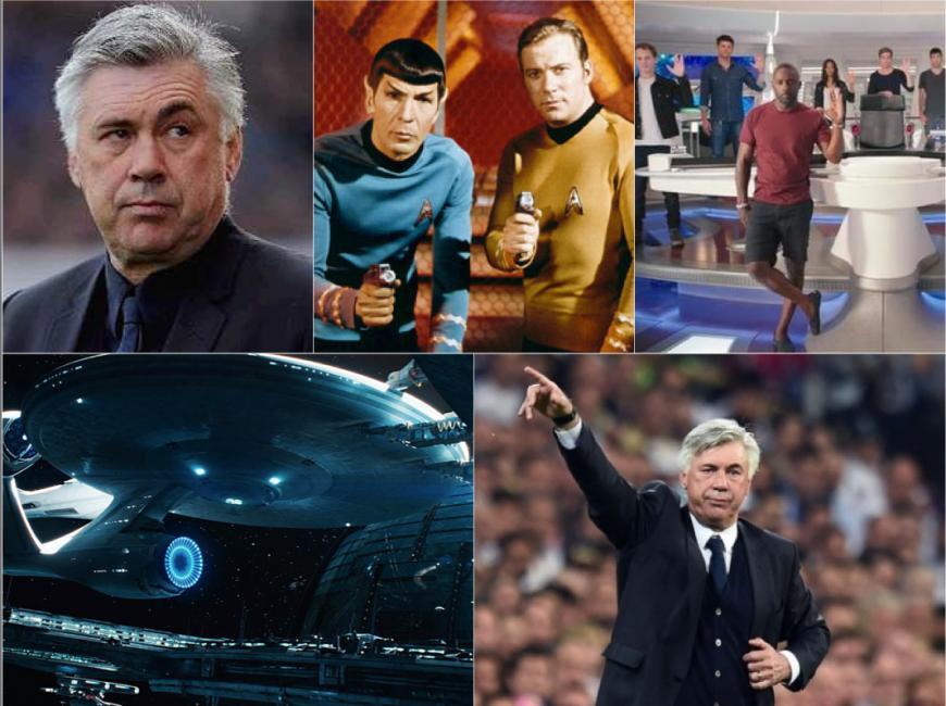 Carletto Ancelotti attore nel nuovo "Star Trek"