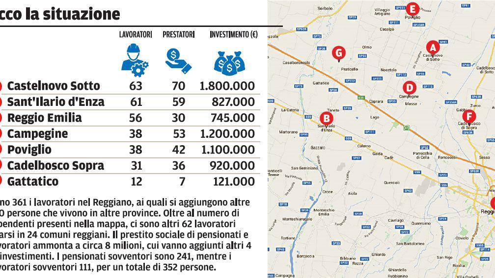 Coopsette, ecco la mappa delle liquidazioni