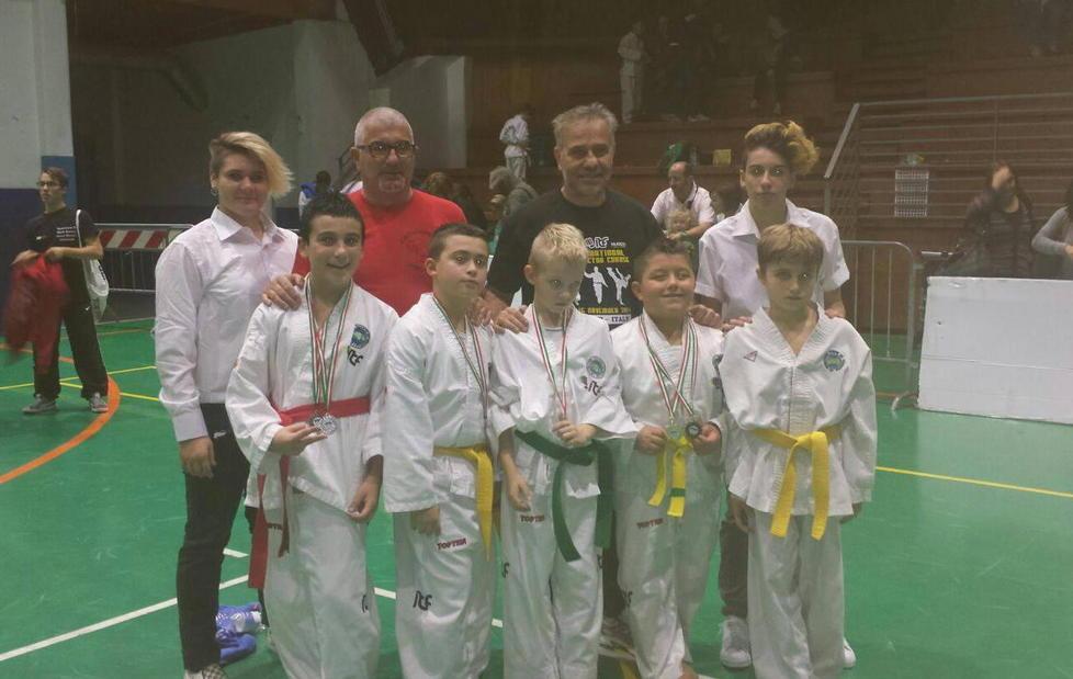 Taekwon-do, una raffica di medaglie 
