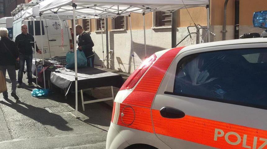 Ambulanti abusivi: multa da 5mila euro