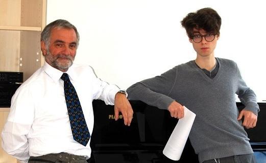 Cajkovskij in scena con Tromboni e Lazzari