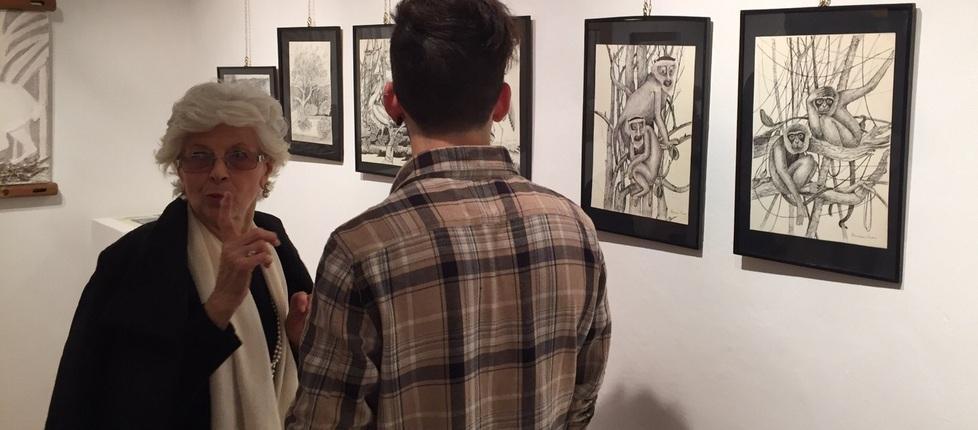 A 87 anni debutta nell’arte: la prima mostra della modenese Carmen Leoni 