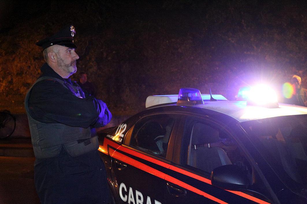 Un intervento dei carabinieri (foto d'archivio)