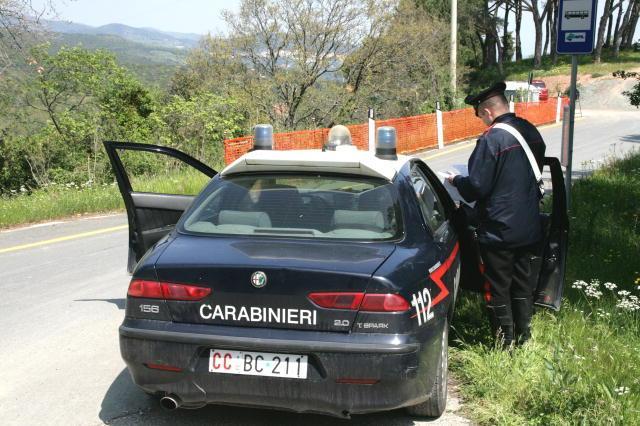 I carabinieri a Castiglioncello