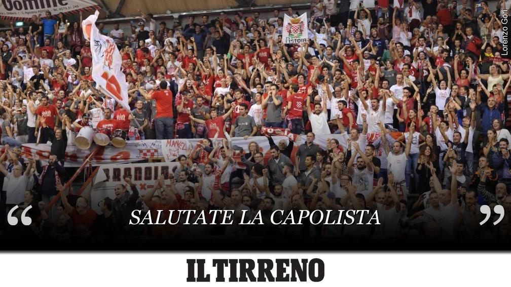 Il nostro omaggio a Pistoia capolista