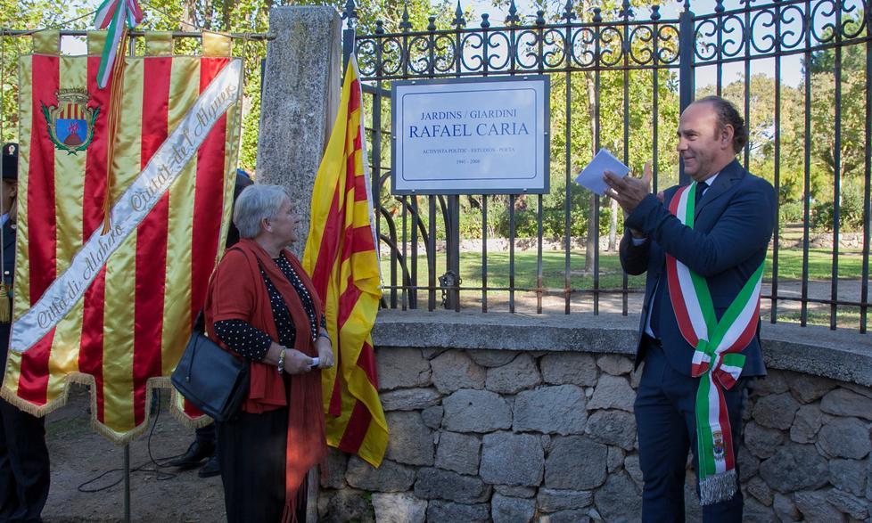 Inaugurato il parco “Rafael Caria”