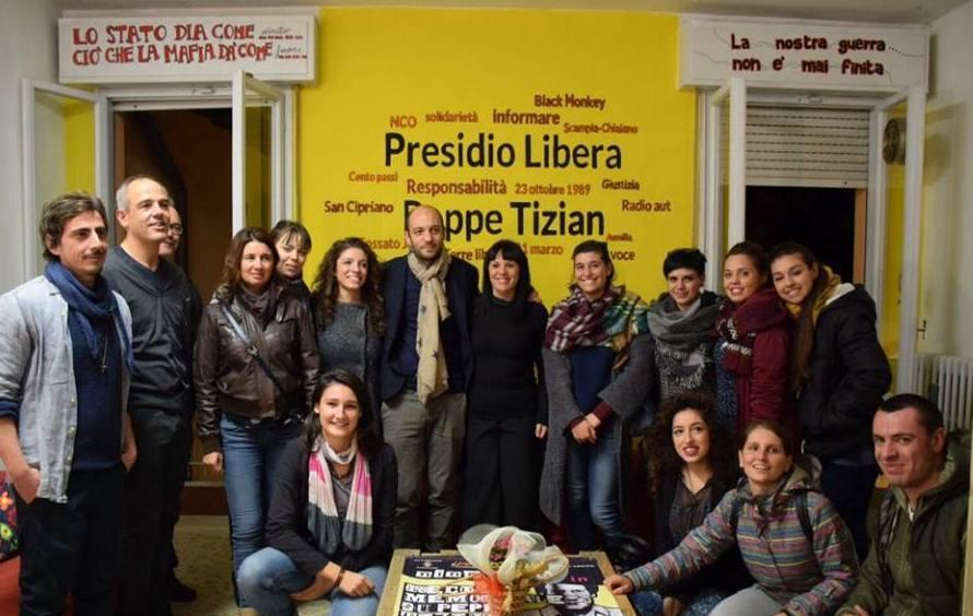 La Carpi Antimafia ricorda Beppe Tizian 