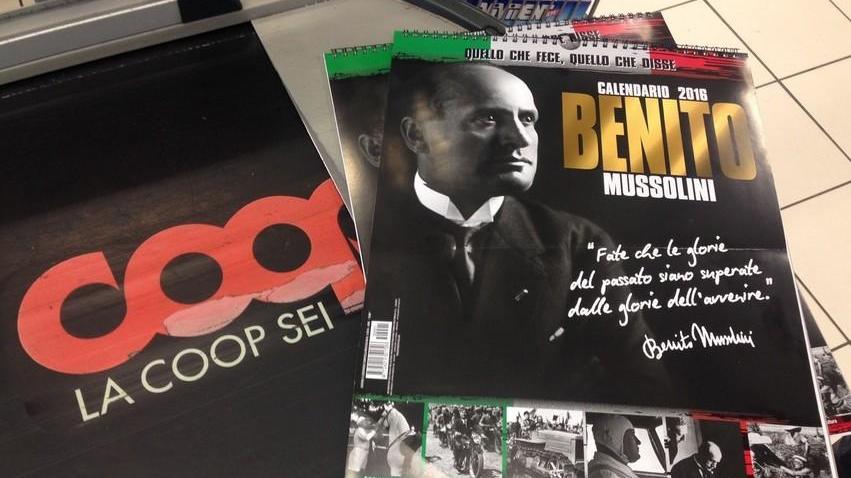 I Soci alla Coop: «Non va bene vendere i calendari del duce»