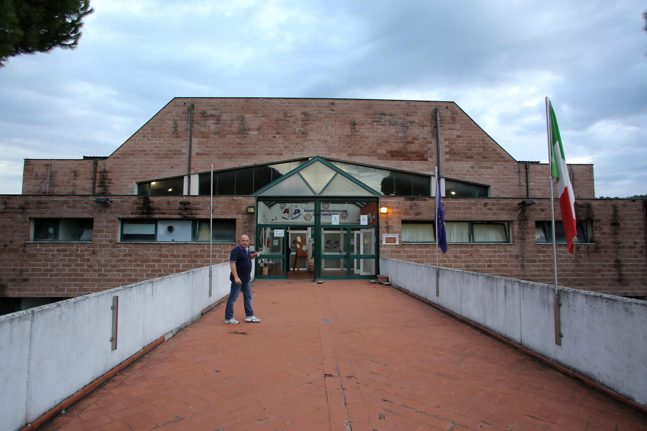 Il palazzetto dello sport di Montelupo