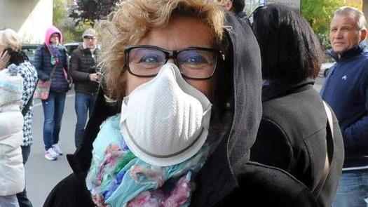 Alta tensione al corteo contro l'impianto dei rifiuti