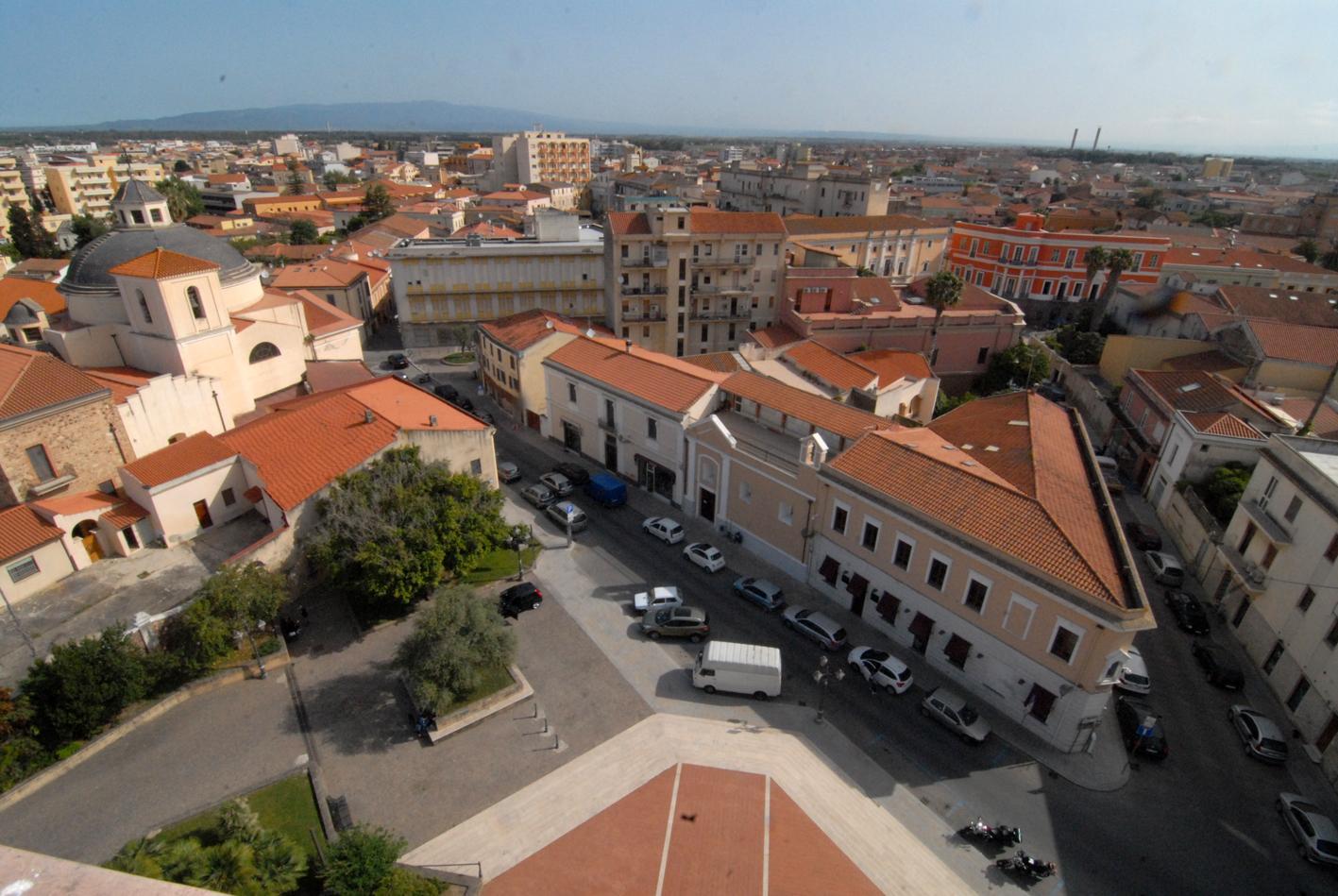Una veduta di Oristano