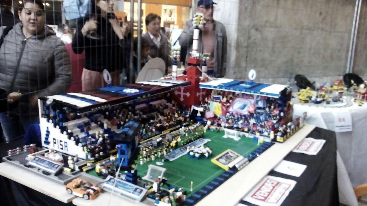 L'Arena riprodotta con i mattoncini Lego