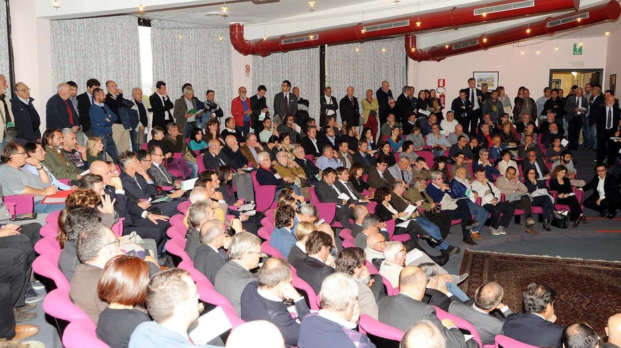 La platea dell'hotel Phalesia (foto Barlettani)