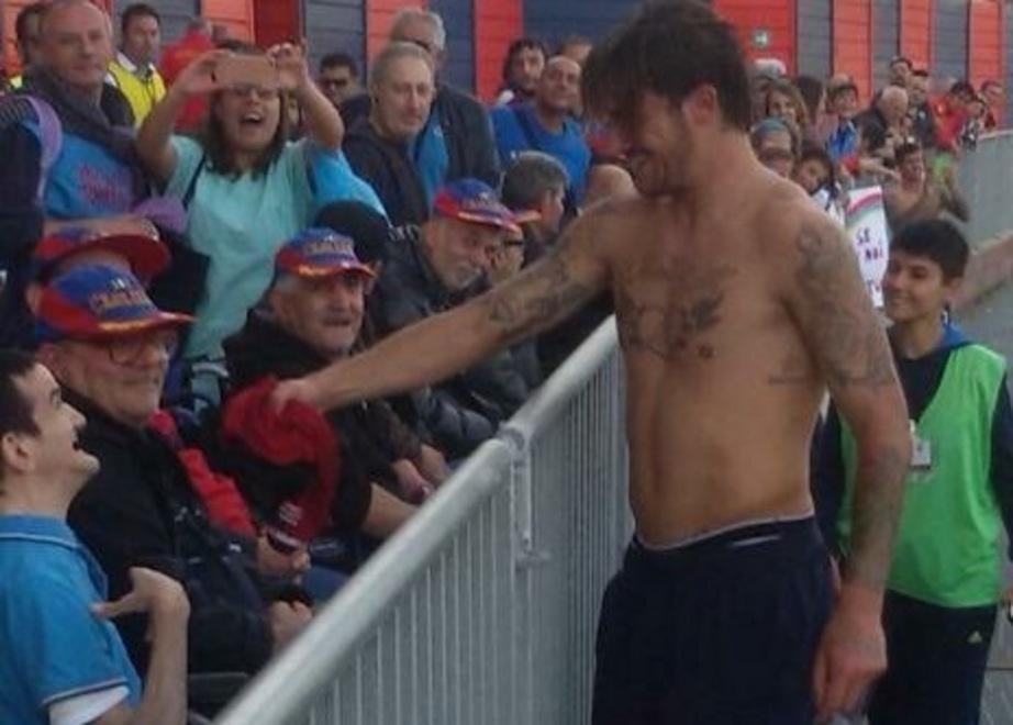 Dessena, un capitano dal cuore d’oro