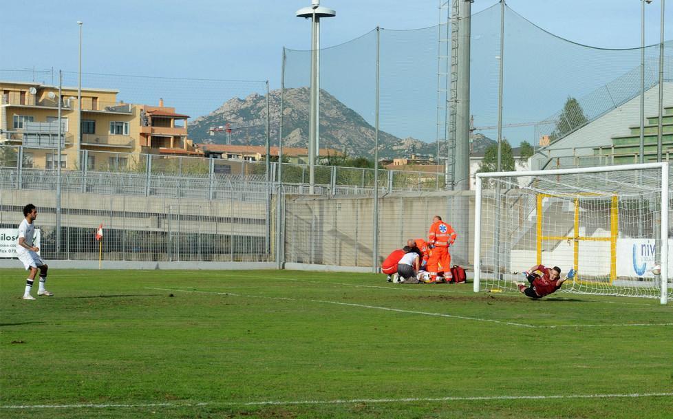 Vittoria di rigore per l’Olbia, Molino star 